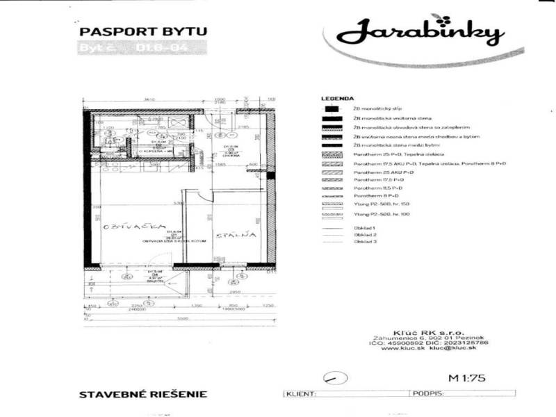 Mieten 2-Zimmer-Wohnung, 2-Zimmer-Wohnung, Jarabinková, Bratislava - R
