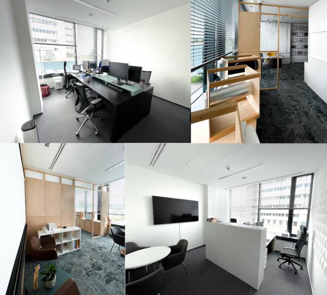 Moderne Büroräume im Neubau (106m2, 508m2)