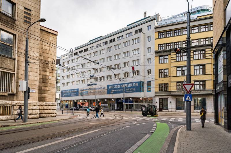 Prestigeträchtige Büroflächen im Zentrum von Bratislava