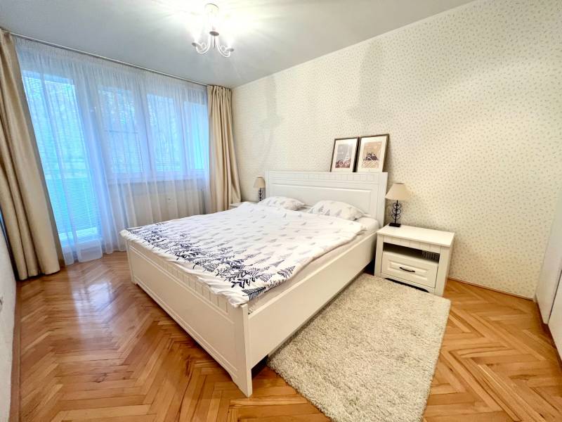 Renovierte 2-Zimmer-Wohnung mit Balkon nahe Račianske Mýto