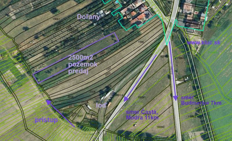 Kaufen Garten, Garten, Doľany, Pezinok, Slowakei