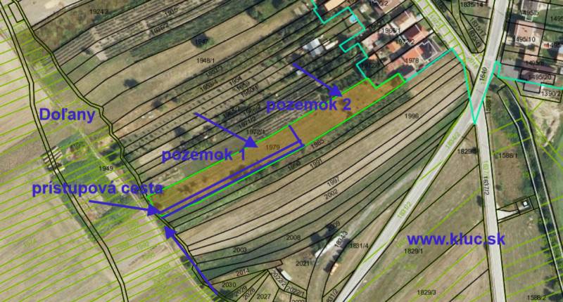 Kaufen Garten, Garten, Doľany, Pezinok, Slowakei