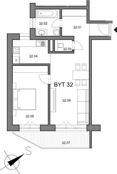 Kaufen 2-Zimmer-Wohnung, 2-Zimmer-Wohnung, Piešťany, Slowakei