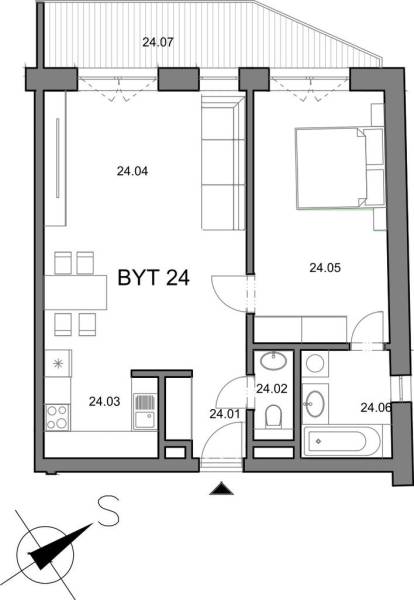 Kaufen 2-Zimmer-Wohnung, 2-Zimmer-Wohnung, Piešťany, Slowakei