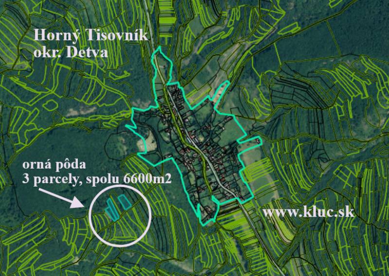 Kaufen landwirtsch. Grundstücke, landwirtsch. Grundstücke, Detva, Slow