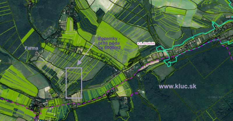 Kaufen landwirtsch. Grundstücke, landwirtsch. Grundstücke, Piešťany, S