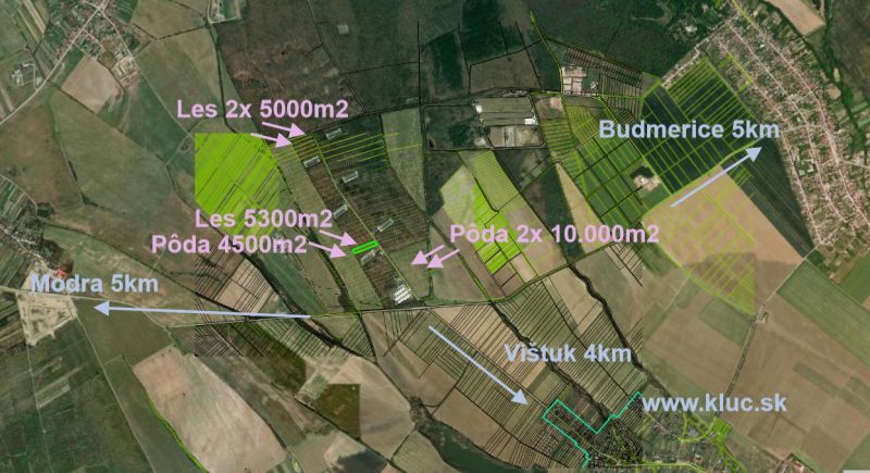 Kaufen landwirtsch. Grundstücke, landwirtsch. Grundstücke, Pezinok, Sl