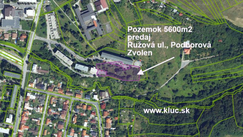 Kaufen Baugrund, Baugrund, Ružová, Zvolen, Slowakei