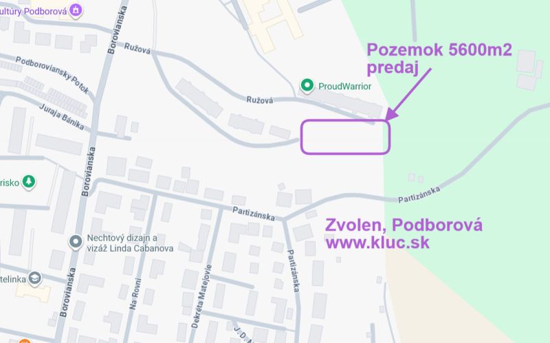 Kaufen Baugrund, Baugrund, Ružová, Zvolen, Slowakei